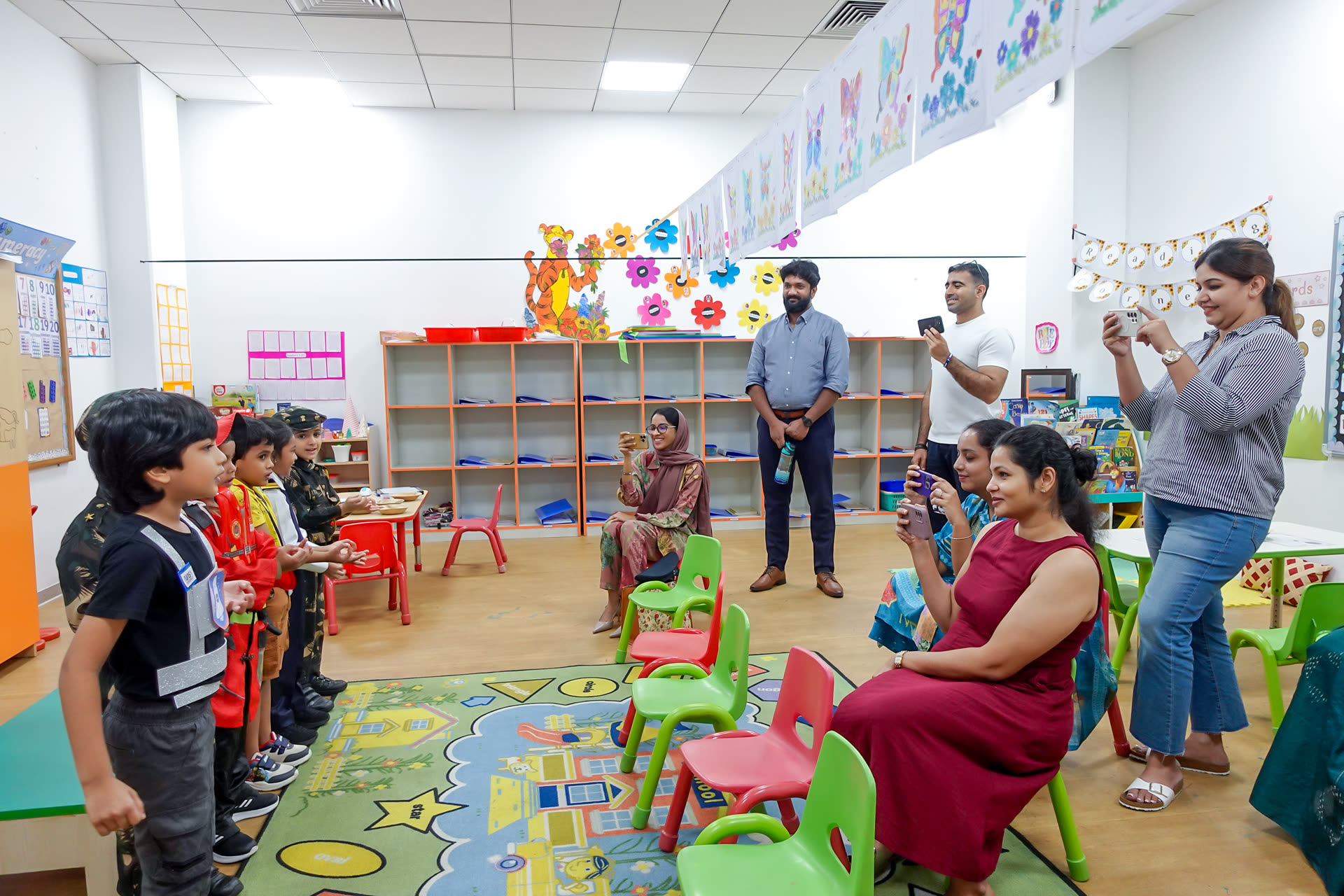 Early Years students at GEMS